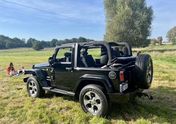 Jeep Wrangler cena 117500 przebieg: 132000, rok produkcji 2016 z Kalisz Pomorski małe 379